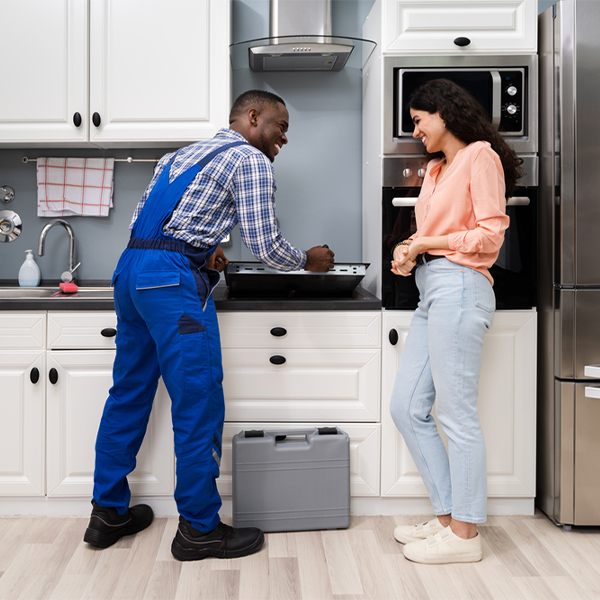 can you provide an estimate for cooktop repair before beginning any work in Peetz Colorado